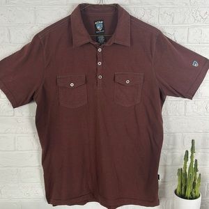 Mens Kuhl Polo Shirt M